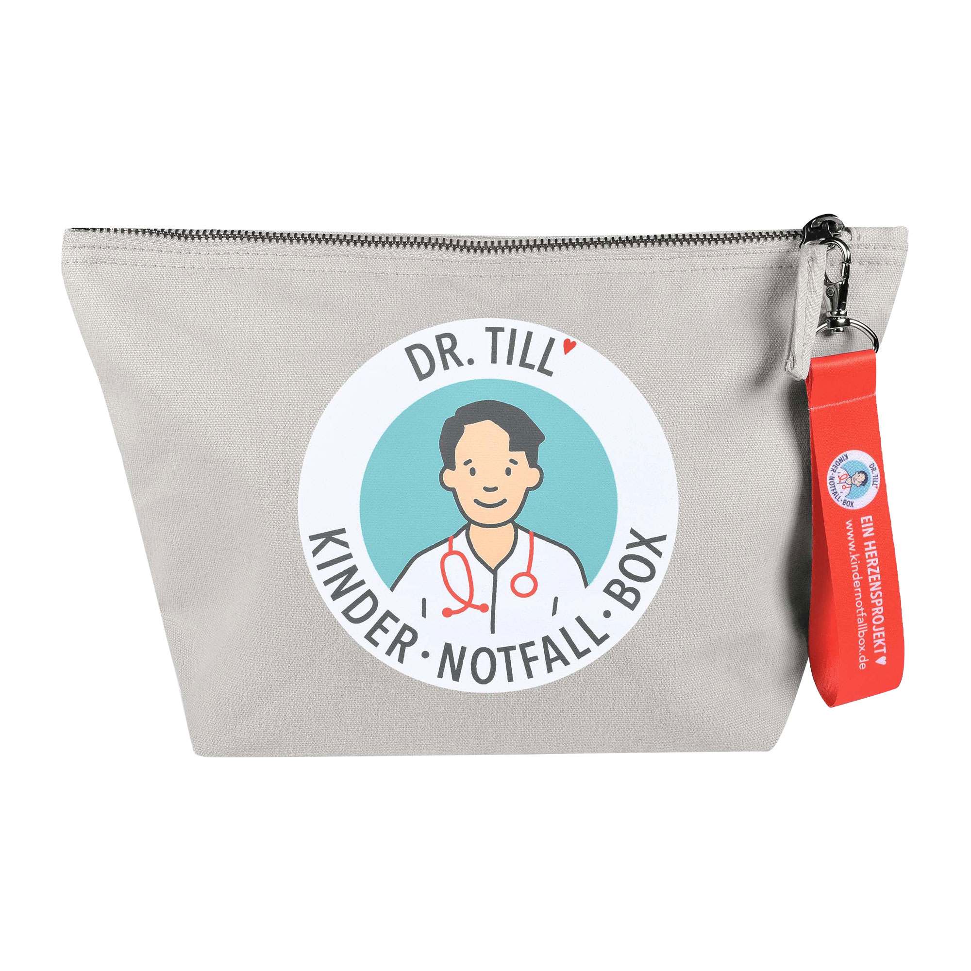 Dr. Till’s Kindernotfallbox-Tasche – für die Erste Hilfe am Kind.