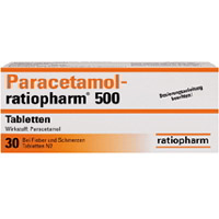 PARACETAMOL ratiopharm 500 mg Tabl.