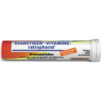 DIABETIKER Vitamine ratiopharm Brausetabletten.