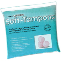 Original Soft-Tampons entwickelt für den hygienischen Intimverkehr während der Menstruation.