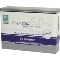 Nashrungsergänzungsmittel mit Coenzym 1 NADH.