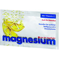 Magnesium Plus Vitamin C Beutel.