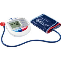 Das Blutdruckmessgerät mit innovativer Duo Sensor Technologie. Mit Zugbügelmanschette 32-42 cm.