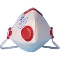 Pandemie - Atemschutzmaske FFP3 mit Ventil.