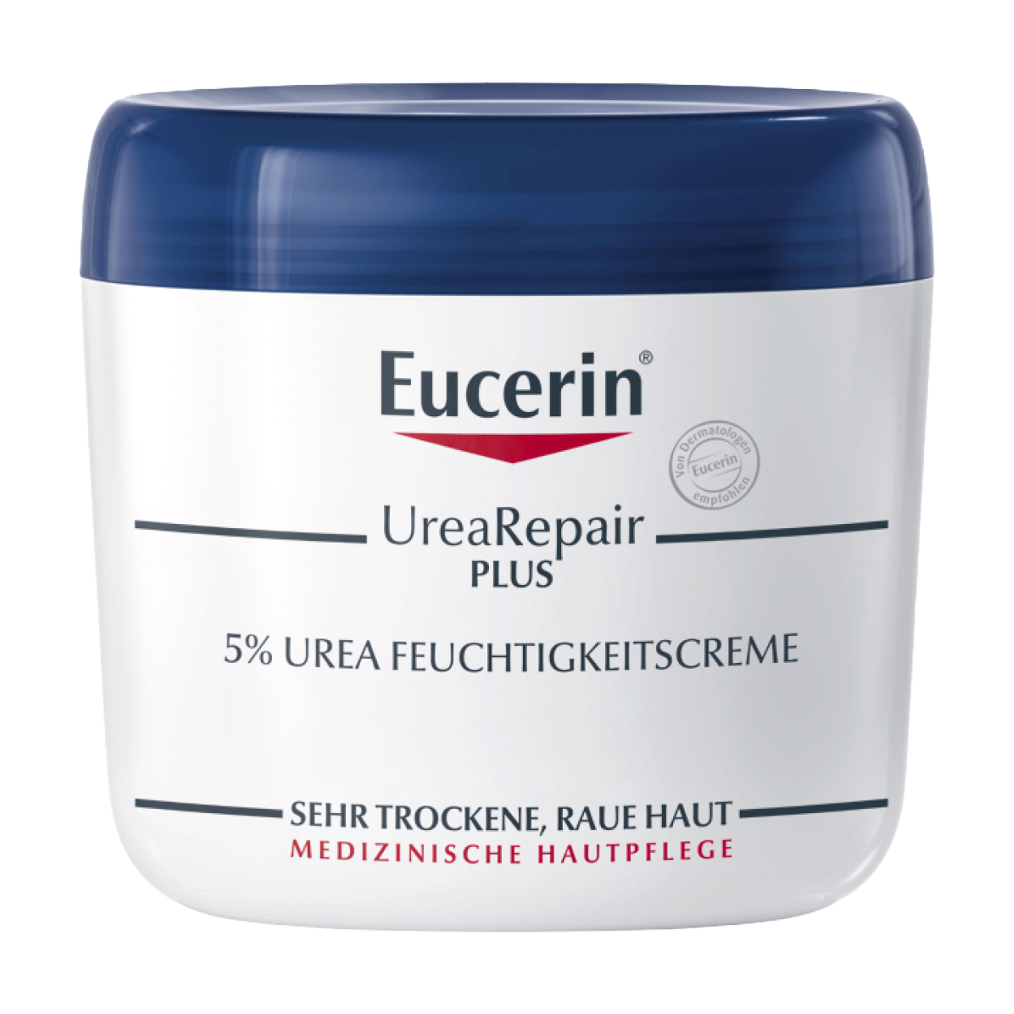 Urea Creme mit Repair-PLUS-Komplex für intensive Feuchtigkeitspflege von trockener bis sehr trockener Haut.