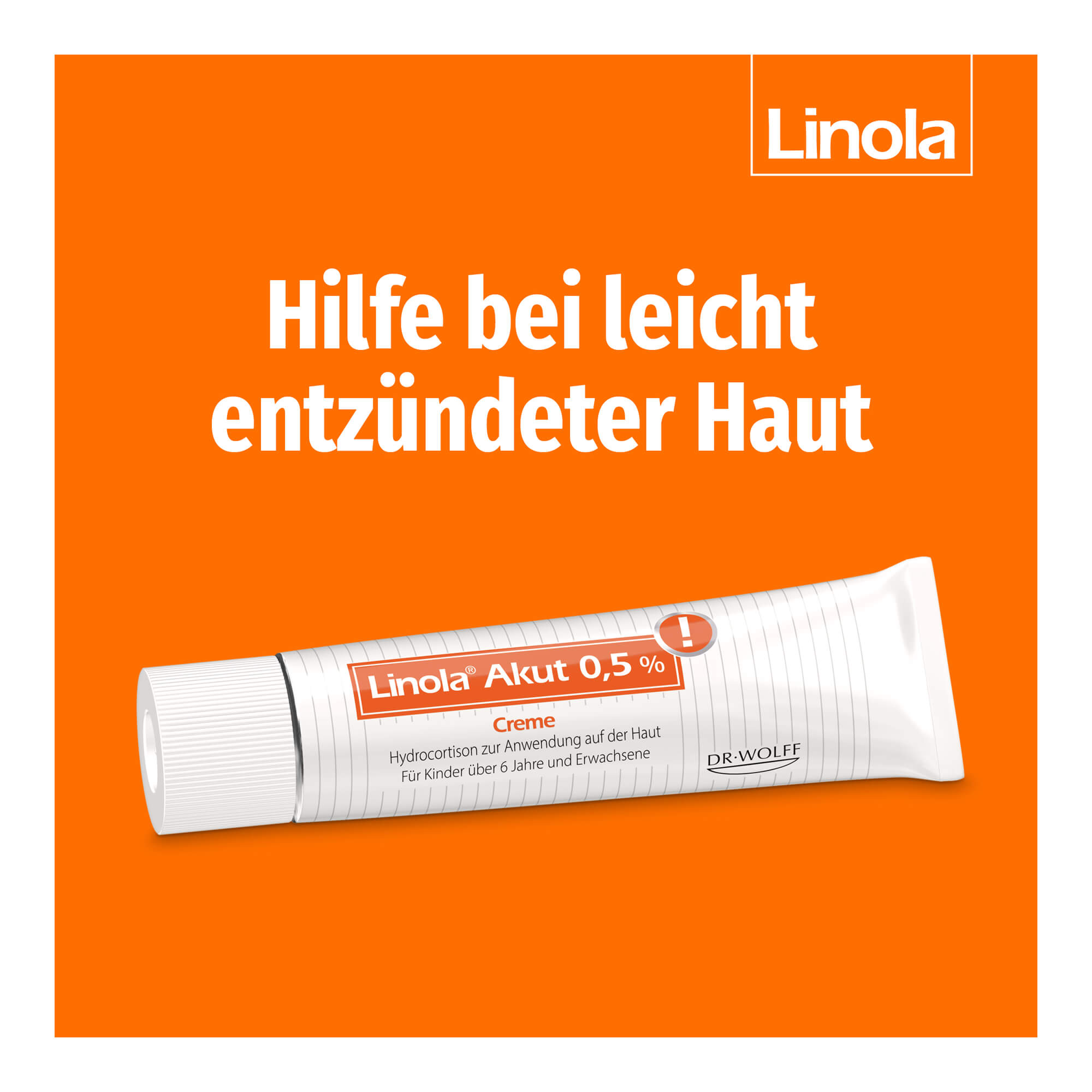 Linola Akut 0,5% Hydrocortison Creme Anwendung