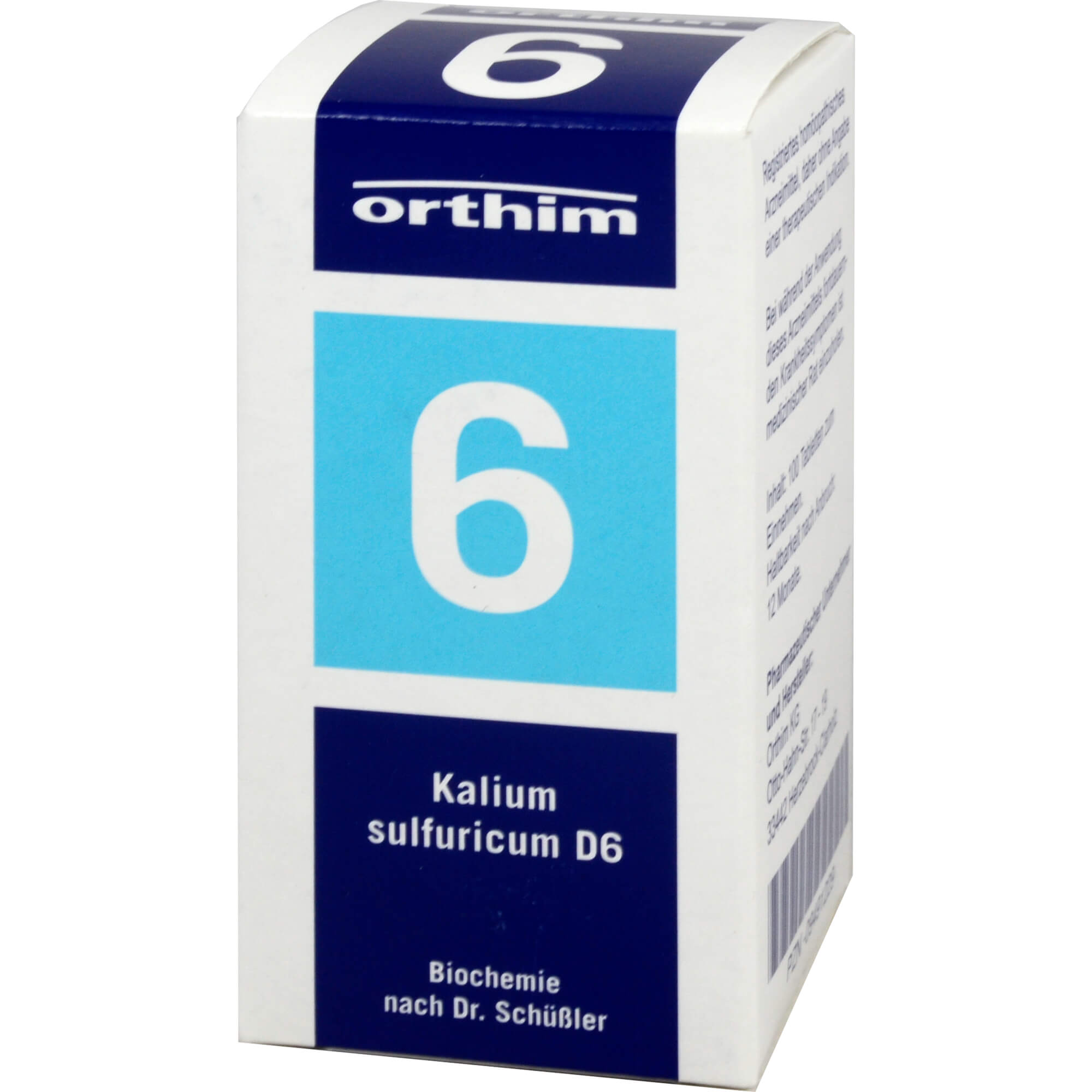 BIOCHEMIE Orthim 6 Kalium sulfuricum D 6 Tabletten