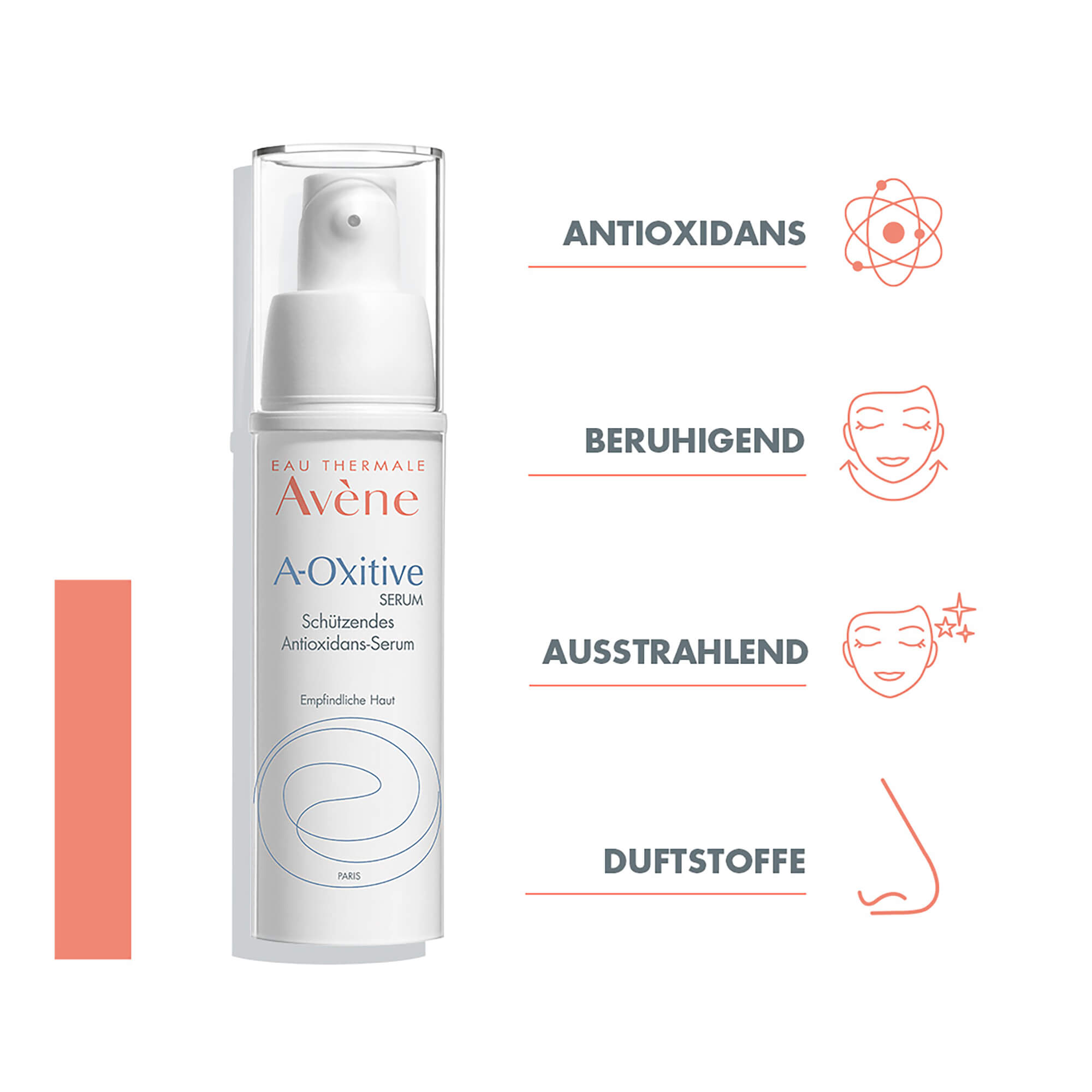 Avene A-OXitive SERUM Schützendes Antioxidans-Serum Vorteile