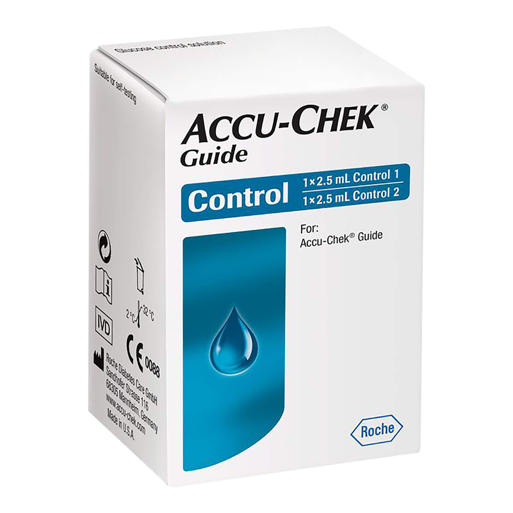 Zubehör zum Accu-Chek Guide Blutzuckermessgerät.