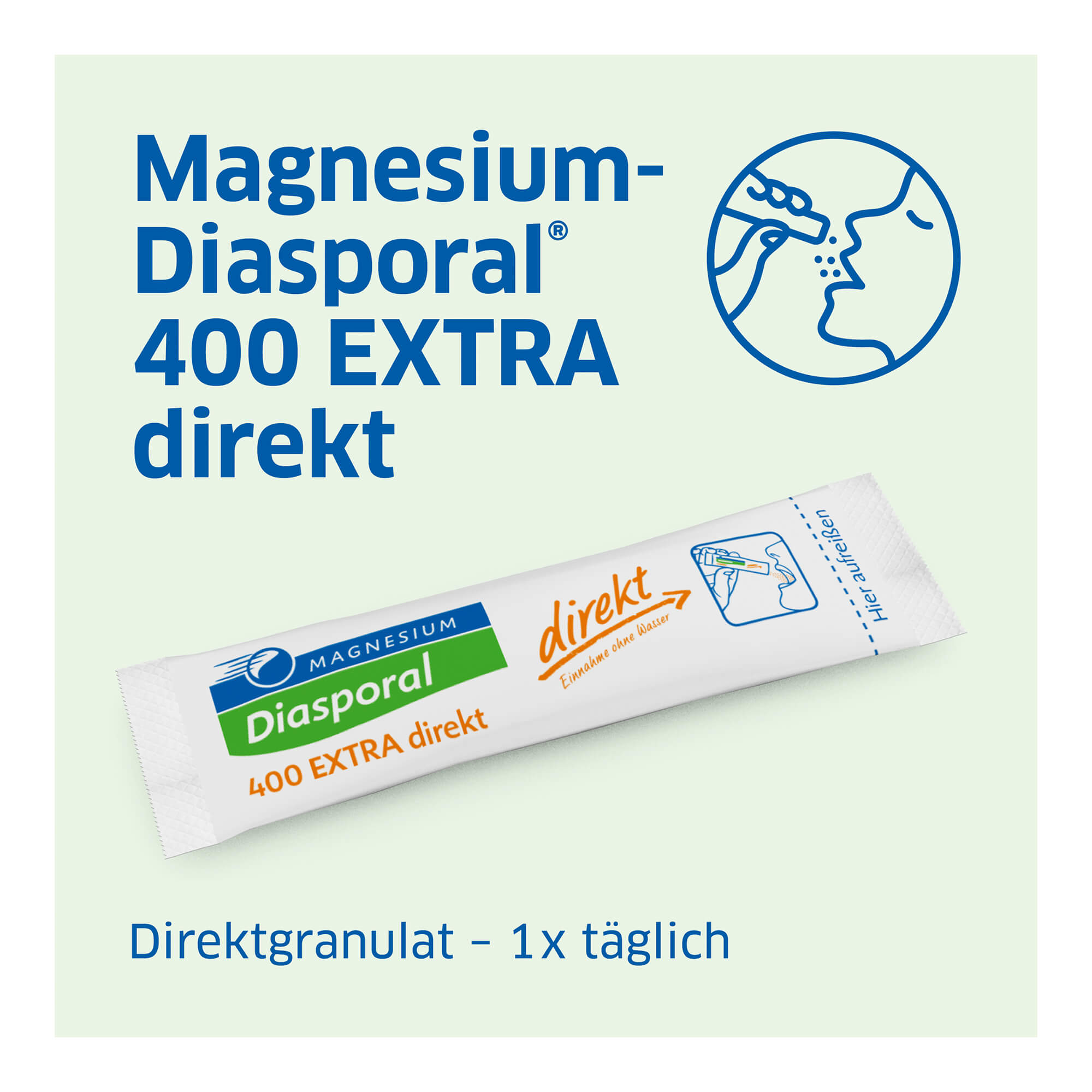 Magnesium Diasporal 400 Extra Direkt Granulat