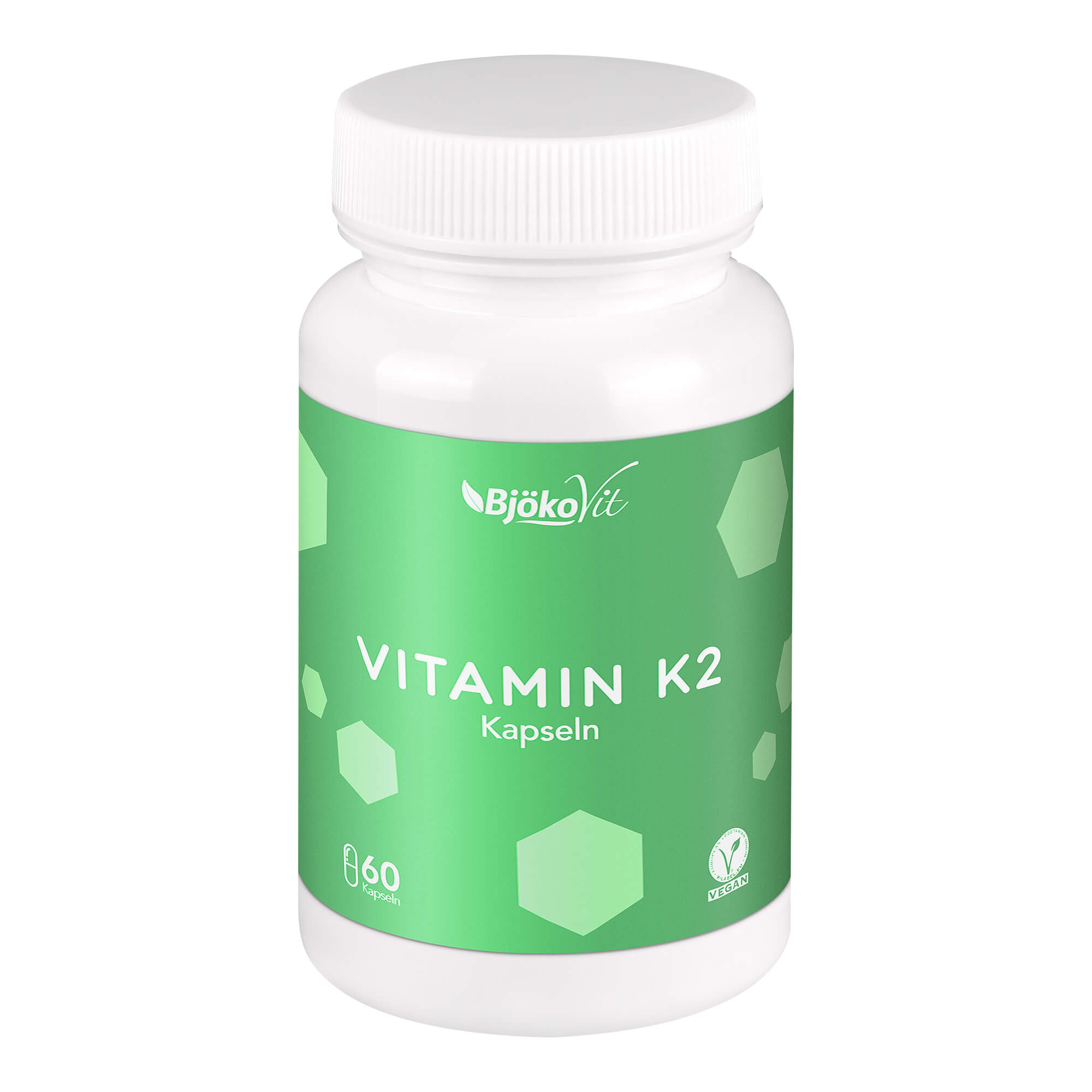 Veganes Nahrungsergänzungsmittel. Vitamin K2 MK-7 Kapseln.