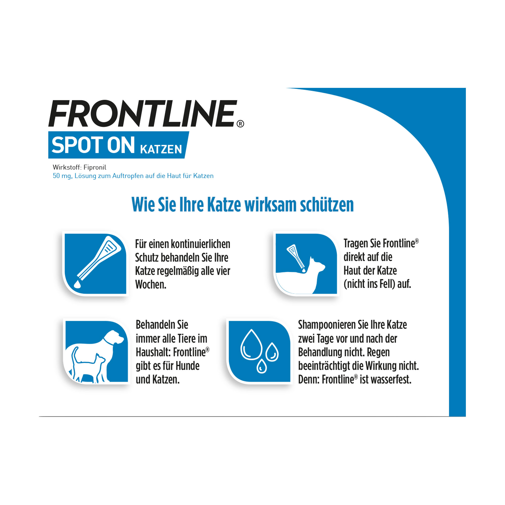 Frontline Spot on Katze