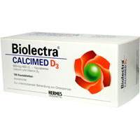 BIOLECTRA Calcimed D3 Kautabletten.