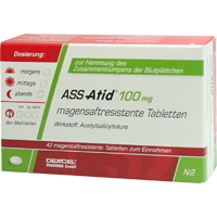ASS ATID 100 mg magensaftresistente Tabletten
