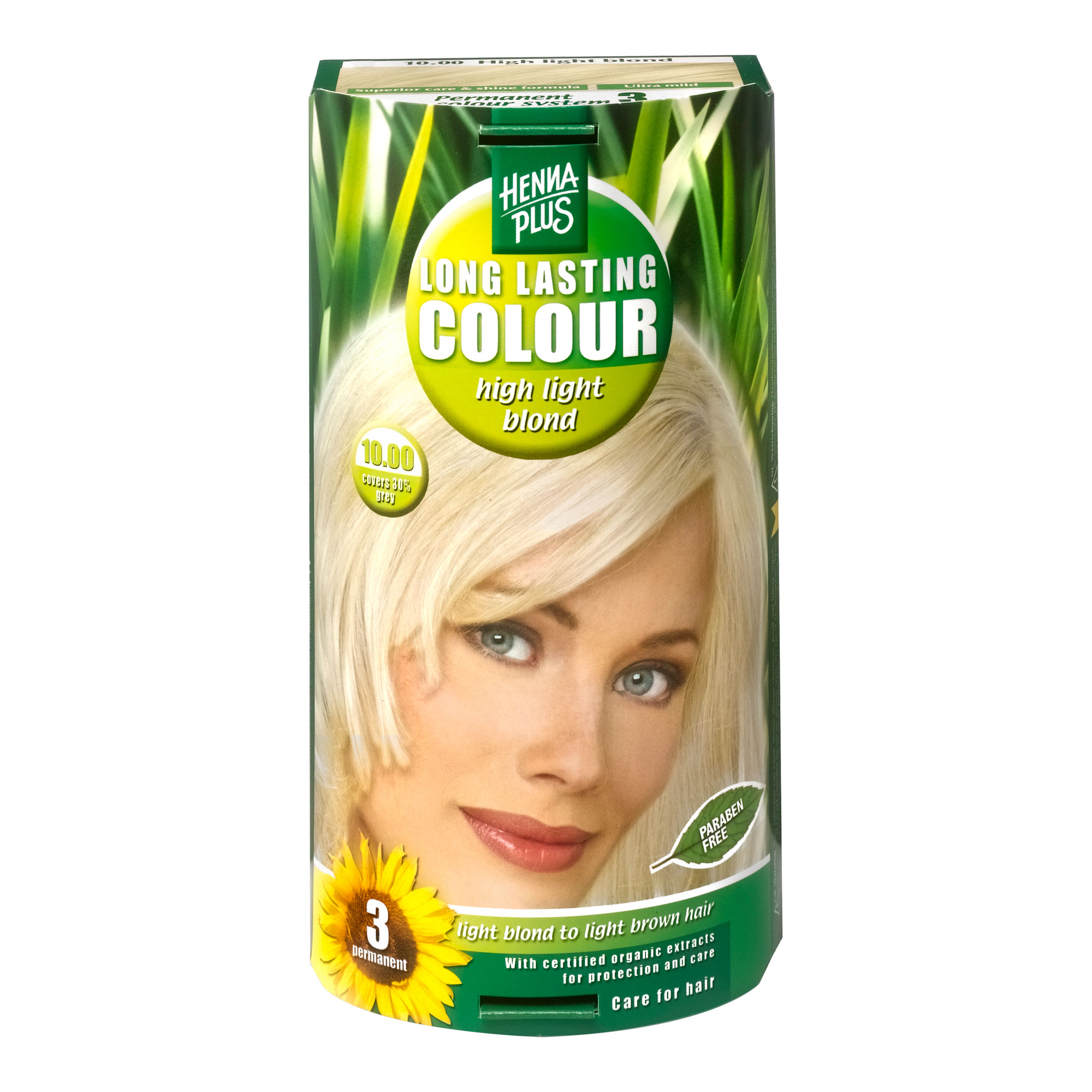 Für hellblondes bis hellbraunes Haar. Farbton: highlight blond.