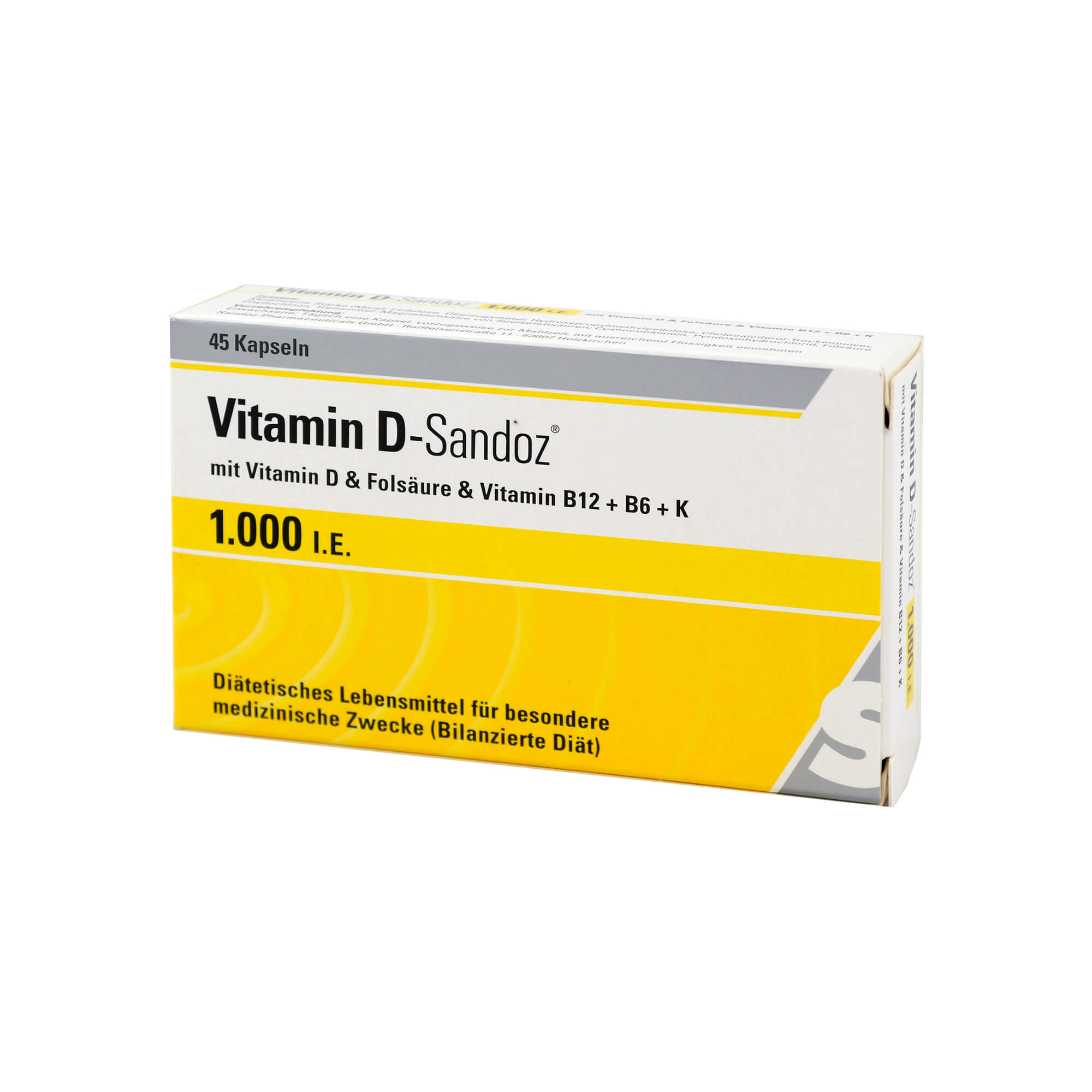 Zur diätetischen Behandlung von Vitamin-D-Mangel bei Osteoporose.