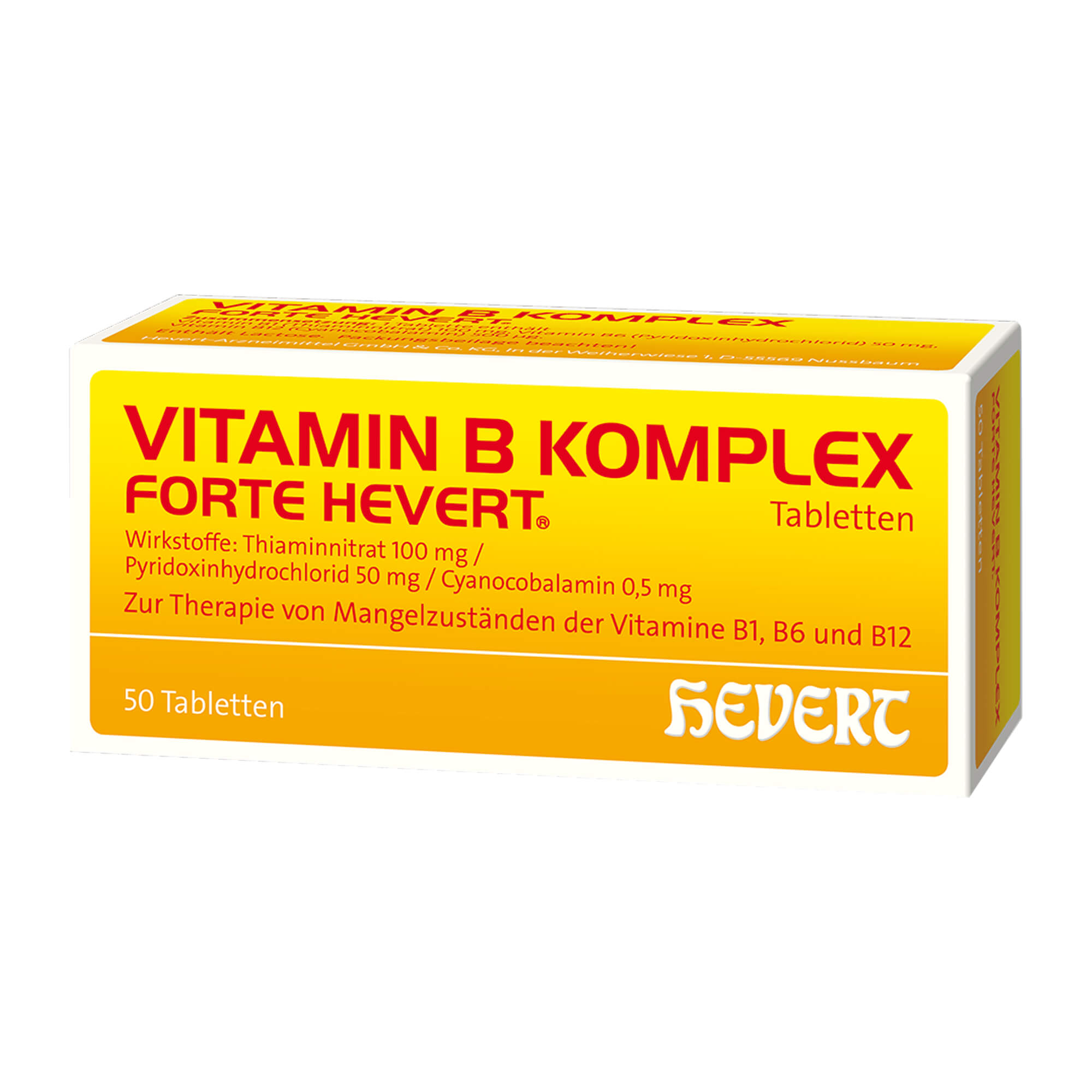 Vitaminpräparat bei Vitamin B1-, B6- und B12-Mangel.