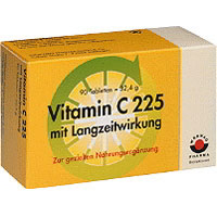 Vitamin C 225 mit Langzeitwirkung.